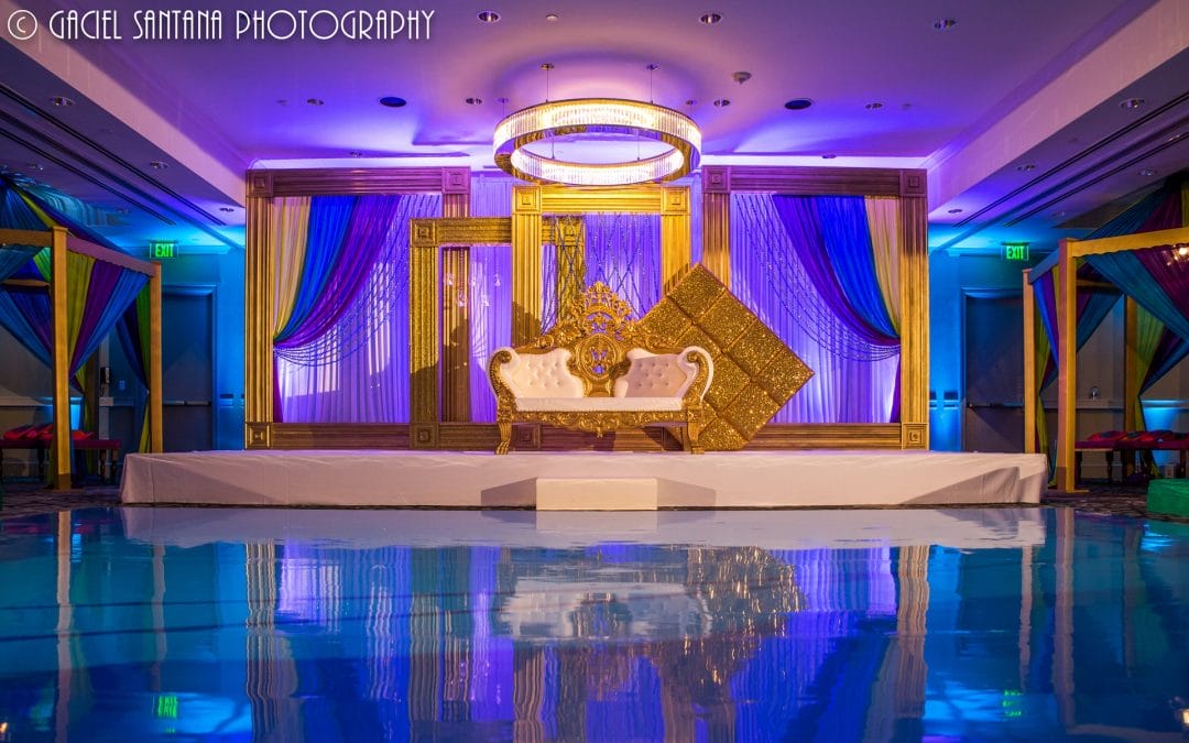 Gilded Sangeet Bollywood Glam 1 South Asian Indian Wedding Design Decor Suhaag Garden Florida